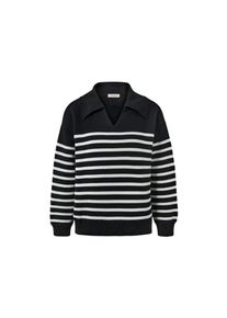 Tchibo - Női k&ouml;t&ouml;tt pul&oacute;ver - nő - m&eacute;ret S 36/38 - fekete/cs&iacute;kos