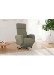 Sit & More Sit & More Relaxsessel , Olivgrün , Textil , 71x110x82 cm , Goldenes M, Oeko-Tex® Standard 100, Made in Europe, DGM-Klimapakt , Sitzfläche 360° drehbar, gepolsterte Armlehnen , Wohnzimmer, Sessel, Relaxsessel
