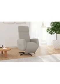Sit & More Sit & More Relaxsessel , Taupe , Textil , 71x110x82 cm , Goldenes M, Oeko-Tex® Standard 100, Made in Europe, DGM-Klimapakt , Sitzfläche 360° drehbar, gepolsterte Armlehnen , Wohnzimmer, Sessel, Relaxsessel