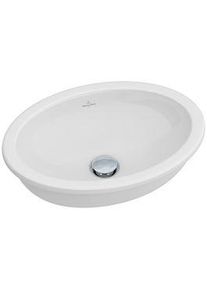 Villeroy & Boch Villeroy und Boch LOOP & FRIENDS Einbau-Waschtisch 61551001 50,5 x 36 cm, weiß, ohne Hahnlochbank, mit Überlauf