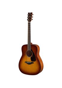 Yamaha FG800 SB Sand Burst akoestische westerngitaar (Akustik Gitarre, Rosewood, Walnuss, Urea, Okoume, Fichte, Nato), Gitarre, Braun