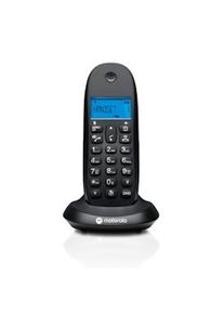 Telefone fixo sem fios Motorola C1001CB+ com bloqueio de chamadas e modo N&atilde;o incomodar