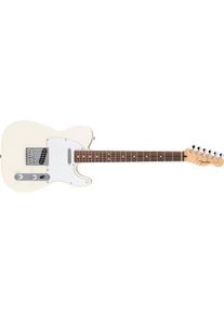 Fender Standard Telecaster Electric Guitar, Olympic White (Konzertgitarre), Gitarre, Weiss