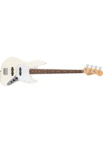 Fender Standard Jazz Bass Electric Bass, Olympic White (E-Gitarre), Gitarre, Weiss