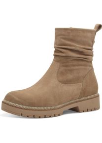 Tamaris, Damen, Boots + Stiefel, Stiefelette, Beige, (40)