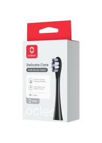 CLEAN, Zahnbürstenkopf, OCLEAN Brush Head Kids 2 Pack Black (2 x)
