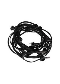 HQ Power Guirnalda ligera, sin lámparas, para uso interior y exterior, 10 x E27, 5 m