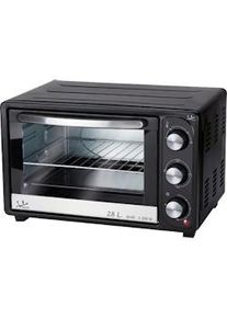 Horno de sobremesa Jata HN928 con 2 funciones: horno y grill. 28 litros. Bandeja y parrilla. Fácil limpieza. Medidas externas: 48 x 39 x 31 cm