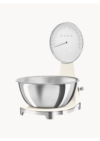 Smeg Analogue and Digital Kitchen Scale 50's Style White Plastic B 25 x H 32 cm