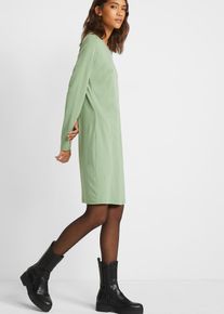 bonprix Dámska Džersejové šaty z bavlny so strečom, 2 ks v balení, zelená, 44/46