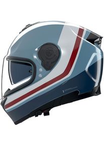 Nolan N80-8 Incline 352, full face helmet , color: Blue/Dark Blue/White/Red , size: XS