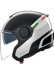 Nolan N40-5 06 Integro 342, open face helmet , color: Black/White/Red/Green , size: XL