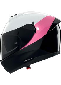 Nolan N60-6 Verniciatura Speciale 347, full face helmet , color: Black/Light Grey/Rose , size: XL
