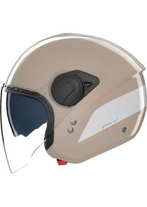 Nolan N20-2 Visor Dolce Vita 350, open face helmet , color: Beige/White , size: S