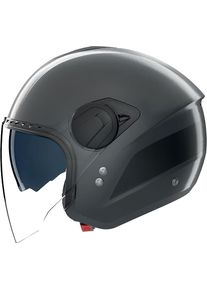 Nolan N20-2 Visor Dolce Vita 351, open face helmet , color: Matt Dark Grey/Black , size: S