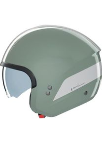 Nolan N20-2 Dolce Vita 348, open face helmet , color: Green/White , size: XL