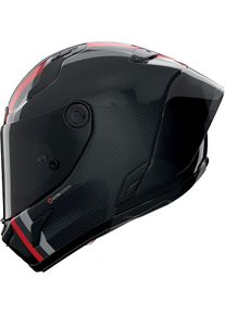 Nolan X-804 RS Ultra Carbon Gemini 364, kask pełnotwarzowy , kolor: Węgiel/Czarny/Czerwony/Ciemnoszary , rozmiar: 3XL