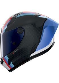 Nolan X-804 RS Ultra Carbon Gemini 365, full face helmet , color: Carbon/Blue/White/Red , size: 3XL