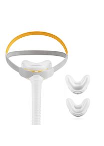 F&P Solo Nasal: nasal mask starter pack (S/M/L) - cpap nose mask, sleep apnea mask, cpap mask, nasal cpap mask, cpap mask uk, f&p solo