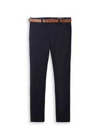 Tom Tailor Denim, Mænd, Lærredsbukser, Mørkeblå, Størrelse 29