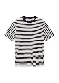 Mango Man, M&aelig;nd, Bluser & t-shirts 'LIMAR', Navy / Uldhvid, St&oslash;rrelse XL