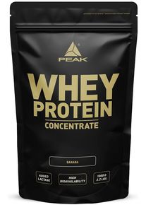 Peak Performance Whey Protein Concentrate, 900 g Beutel, Banana