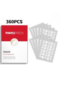 36/360pcs Hydrocolloid Acne Patches - invisible Pimple Stickers for Fast Blemish Relief, Soothes SkinGently.