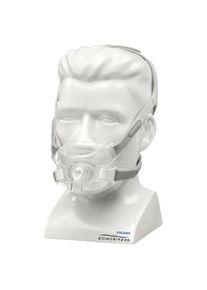 Masque bucco-nasal Amara View de Philips Respironics, masque facial, champ de vision dégagé, ventilation en PPC, CPAP, apnée du sommeil