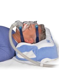 Oreiller sp&eacute;cial PPC Contour 2.0, mi-ferme, housse amovible, hauteur r&eacute;glable, id&eacute;al pour dormir sur le dos ou le c&ocirc;t&eacute;, CPAP, apn&eacute;e du sommeil