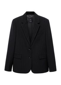 Mango Kvinnor Kavaj 'Bergen' marinblå / vit Storlek 38