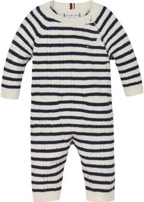 Tommy Hilfiger Mädchen Body »CABLE KNITTED COVERALL GIFTBOX« in blau, Größe N-Gr