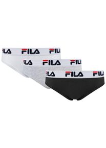 Fila Damen Brasilslip »WOMAN BRAZILIAN SLIP« 3er Pack in bunt, Größe XS