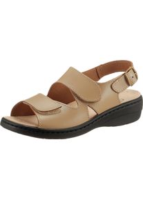 Damer Sandaletter beige Gr&ouml;&szlig;e 36