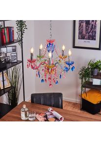 hofstein Malmback Lampadari a corona Colorato, Cromo, 5-Luci