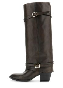Café Noir CAFè NOIR Stiefel Damen braun Größe 35 Unifarben