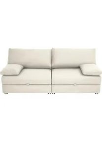 Bali Schlafsofa , Naturfarben , Textil , 192x77-88x110-120 cm , Oeko-Tex® Standard 100 , Typenauswahl, Stoffauswahl, Schlafen auf Sitzhöhe , Wohnzimmer, Sofas & Couches, Schlafsofas, Sonstige Schlafsofas