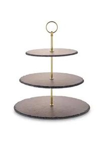 ECHTWERK Cupcake-Ständer , Stein , rund , 25 cm , Geschirr, Tischkultur & Serviergeschirr, Etageren