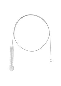 Brosse pour tuyaux de PPC en acier inoxydable oxyhero brush, 120 cm, diamètre 15 mm, fabrication allemande, hygiène et confort, CPAP, apnée du sommeil