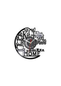 Kitchen Quote Decorative Wall Clock - Optional LED Light!