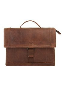 Sansibar , Messenger Bag, echt Leder , braun