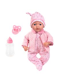 BAYER , Babypuppe »Reborn Baby, 38 cm rosa« , rosa