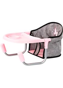 BAYER , Puppenmöbel »Puppentischsitz« , Schmetterling grau/rosa