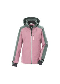 Killtec, Damen, Skijacke &raquo;KSW 256 WMN SKI JCKT&laquo; Damenjacke: wasser- und winddicht, atmungsaktiv, verstellbare Kapuze, altrosa, 46, altrosa, Damen 
