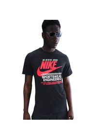 Nike , Langarmshirt »M NSW TEE 6MO FUTURA FAHO25« , BLACK , XXL , XXL , Langarmshirt von Nike