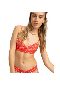 Roxy , Bandeau-Bikini-Top »Pt Beach Classics« , Poppy Red Dancing Ditsy Swim , Cup B , M -Cup B , M , Kollektion: „PT Beach Classics"-Kollektion