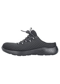 Rieker, Damen, Clog , Schlupfschuh, Sommerschuh, Hausschuh mit MemoSoft-Ausstattung, schwarz, 40, schwarz, Clog mit Schnellverschluss und Gummizug