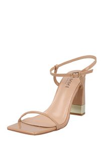 Simmi London Sandale 'GEORGIE' Damen beige Größe 36 Unifarben
