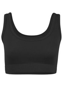 Yenita Top Damen grau Größe S Unifarben