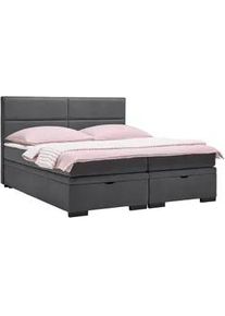 Boxspringbett Ethan Graphitfarben ca. 180x200cm