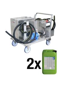 Bio-Circle Juego de limpieza RWR-80 L, con 2 x 20 l Power Cleaner DB, para tubos y intercambiadores de calor